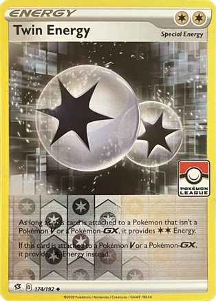 Twin Energy (174/192) - League & Championship Cards Reverse Holofoil