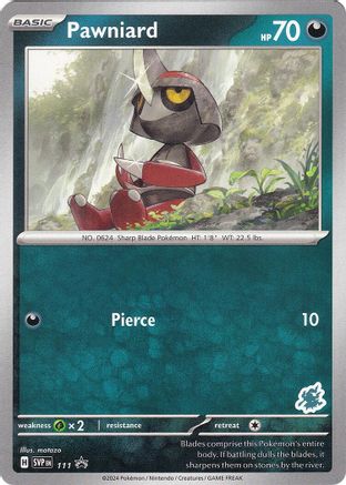 Pawniard - Darkrai Deck 111 - Promo