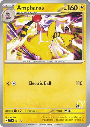 Ampharos - Pikachu 28 109 - Promo