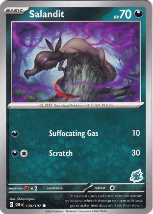 Salandit - Darkrai Deck 139 - Common