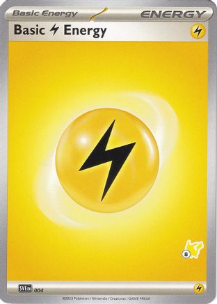 Basic Lightning Energy - Pikachu 8 004 - Common
