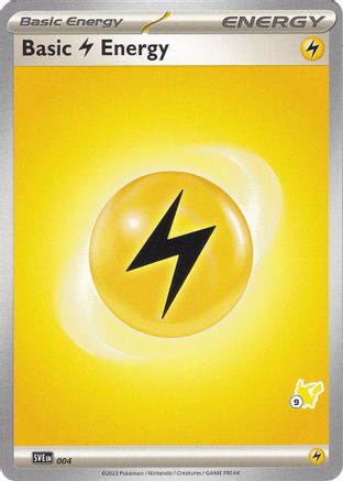 Basic Lightning Energy - Pikachu 9 004 - Common
