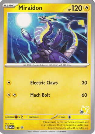 Miraidon - Pikachu 23 148 - Promo