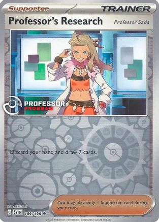 Professor's Research (2023) (189/198) - Professor Program Promos Reverse Holofoil