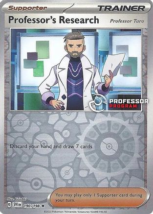 Professor's Research (2023) (190/198) - Professor Program Promos Reverse Holofoil