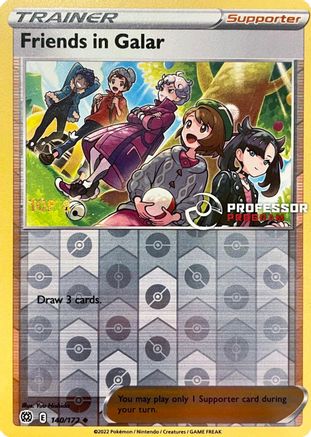 Friends in Galar (2022) (140/172) - Professor Program Promos Reverse Holofoil