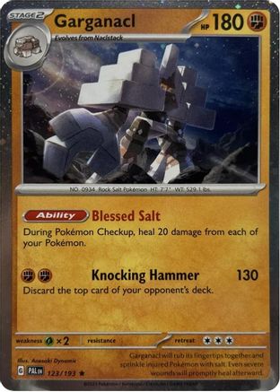 Garganacl (Cosmos Holo) 123/193 - Rare - Holofoil