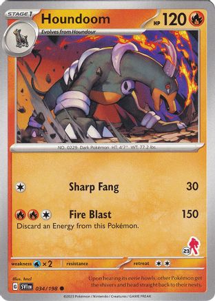 Houndoom - Armarouge 23 034 - Common