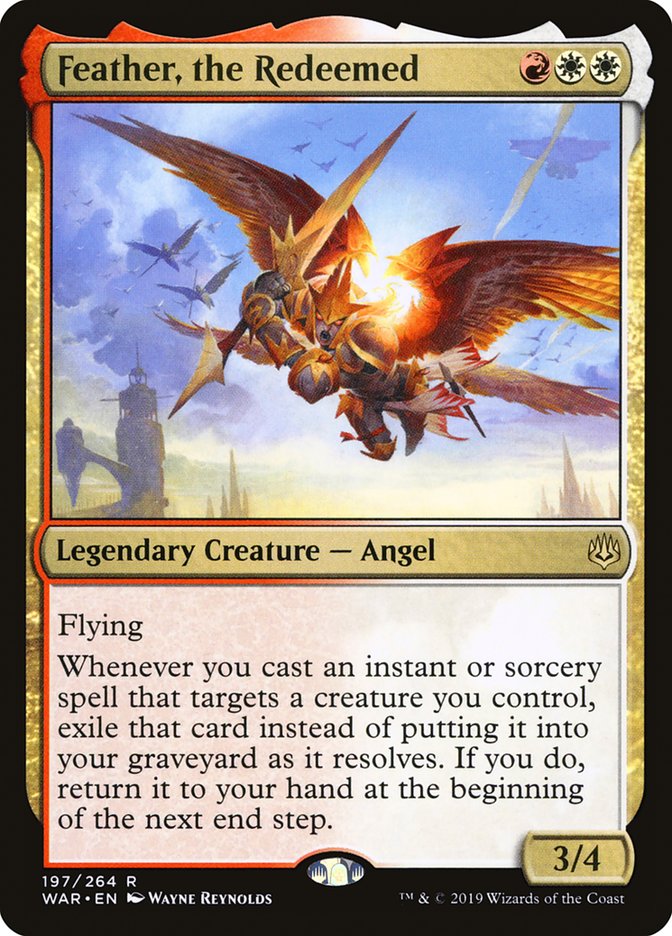 Feather, The Redeemed [war Of The Spark] – Singles Tcg Remi Card Trader