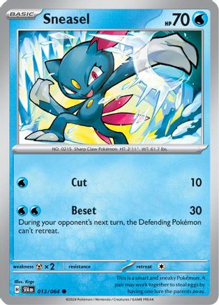Sneasel 013/064 - Common