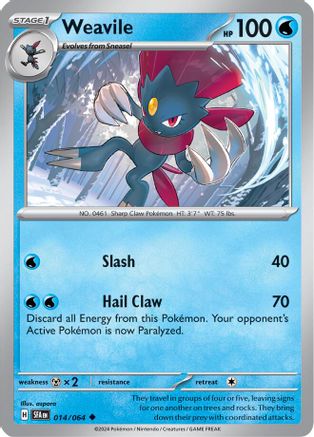 Weavile 014/064 - Uncommon
