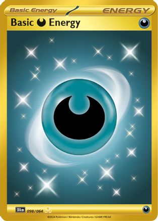 Basic Darkness Energy 098/064 - Hyper Rare - Holofoil