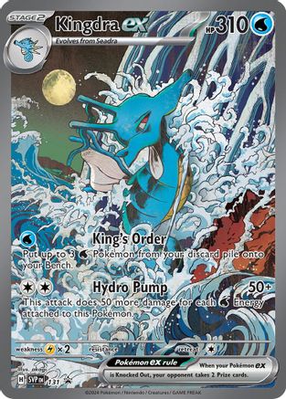 Kingdra ex 131 - Promo - Holofoil