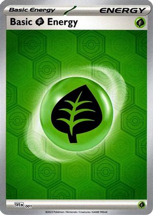 Basic Grass Energy 001 - Common - Reverse Holofoil