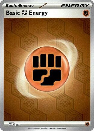 Basic Fighting Energy 006 - Common - Reverse Holofoil