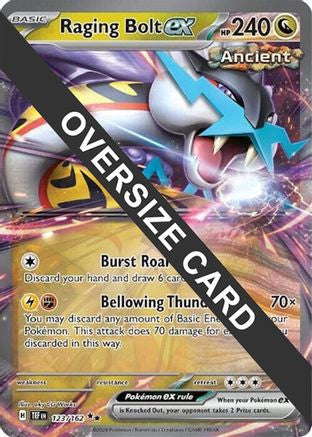 Raging Bolt ex (123/162) - Jumbo Cards Holofoil