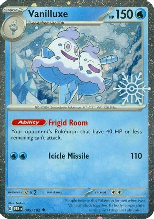 Vanilluxe (Holiday Calendar) 045/182 - Uncommon - Holofoil