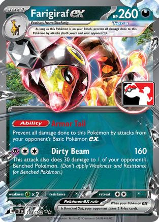 Farigiraf ex 108/162 - Double Rare - Holofoil