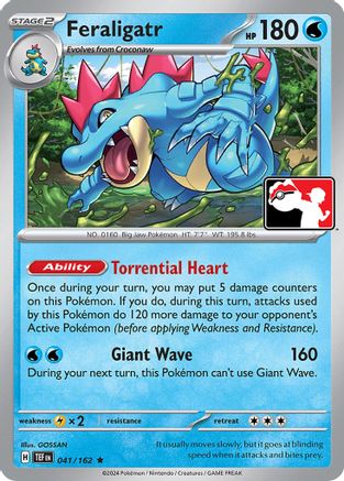 Feraligatr 041/162 - Rare