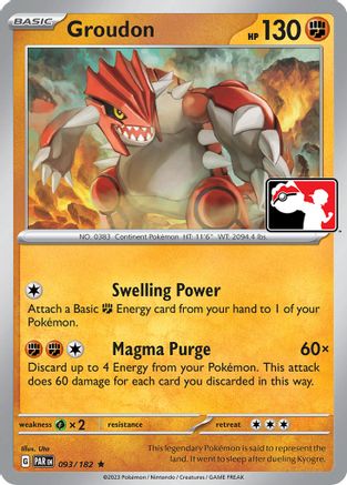 Groudon 093 - Rare