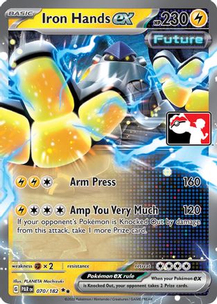 Iron Hands ex 070/182 - Double Rare - Holofoil