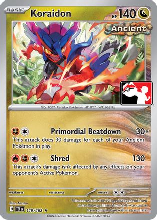 Koraidon 119/162 - Rare