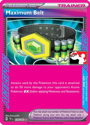 Maximum Belt 154 - ACE SPEC Rare - Holofoil