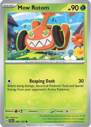 Mow Rotom 008/142 - Common