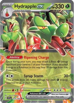 Hydrapple ex 014/142 - Double Rare - Holofoil
