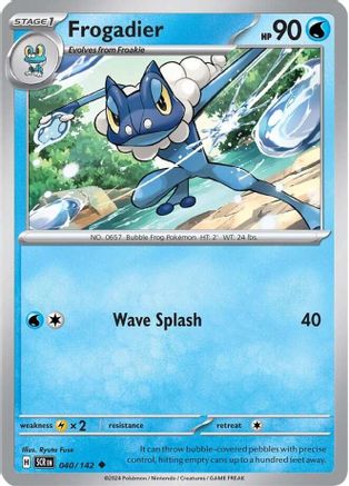 Frogadier 040/142 - Uncommon