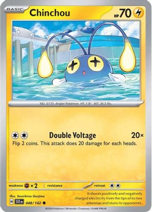 Chinchou 048/142 - Common