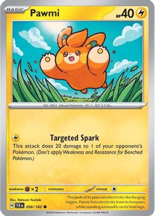 Pawmi 056/142 - Common - Reverse Holofoil