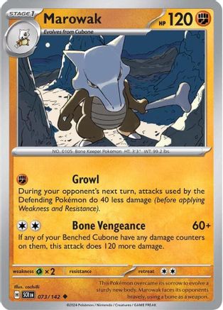 Marowak 073/142 - Uncommon