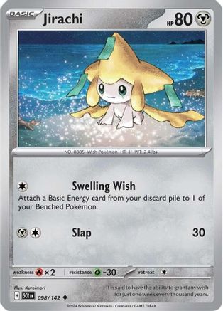 Jirachi 098/142 - Uncommon - Reverse Holofoil