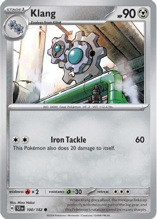 Klang 100/142 - Common - Reverse Holofoil