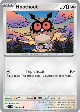 Hoothoot 114/142 - Common
