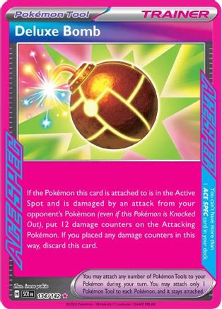 Deluxe Bomb 134/142 - ACE SPEC Rare - Holofoil