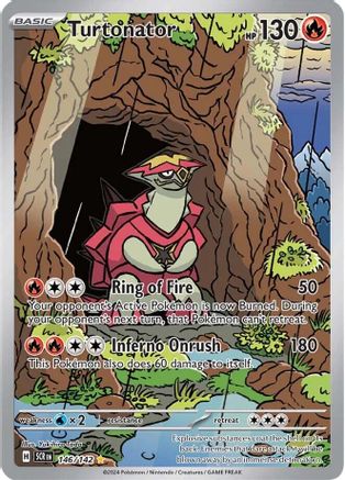 Turtonator 146/142 - Illustration Rare - Holofoil
