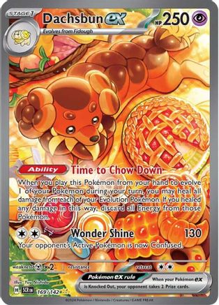 Dachsbun ex 169/142 - Special Illustration Rare - Holofoil