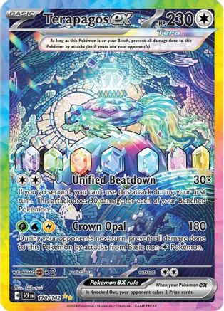 Terapagos ex 170/142 - Special Illustration Rare - Holofoil