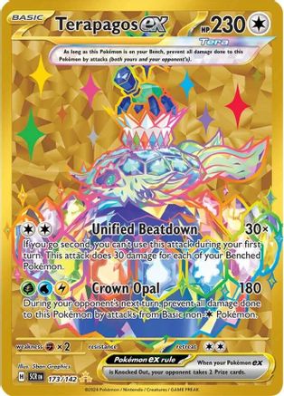 Terapagos ex 173/142 - Hyper Rare - Holofoil