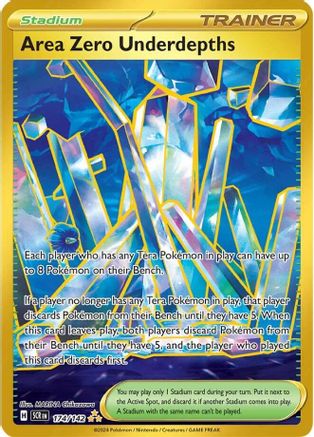 Area Zero Underdepths 174/142 - Hyper Rare - Holofoil