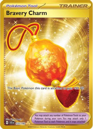 Bravery Charm 175/142 - Hyper Rare - Holofoil