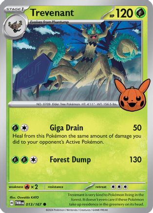 Trevenant 013/167 - Common