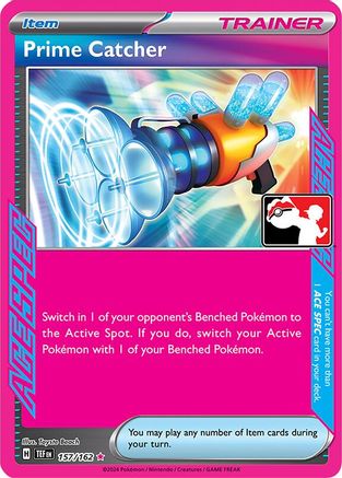 Prime Catcher 157 - ACE SPEC Rare - Holofoil