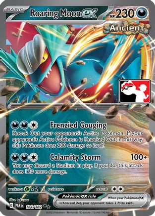 Roaring Moon ex 124/182 - Double Rare - Holofoil
