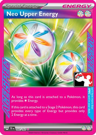 Neo Upper Energy 162/162 - ACE SPEC Rare - Holofoil