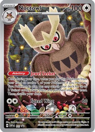 Noctowl 141 - Promo - Holofoil