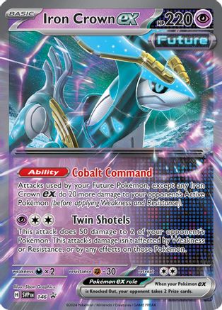 Iron Crown ex 146 - Promo - Holofoil