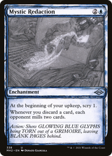 Mystic Redaction (Sketch) [Modern Horizons 2]